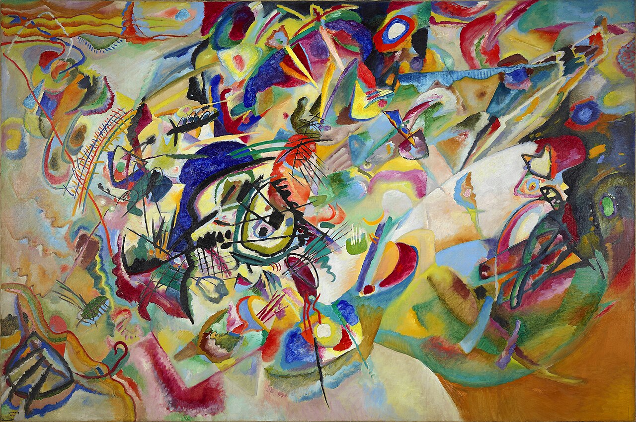 Kandinsky Composition VII painting